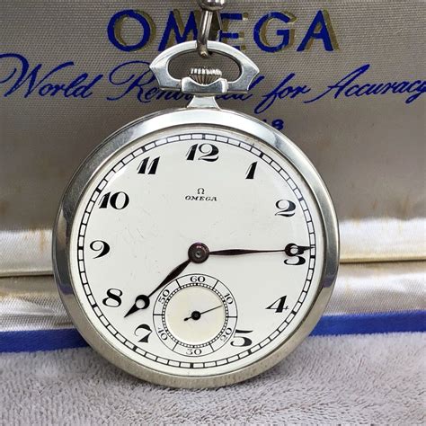 omega pocket watch no logo